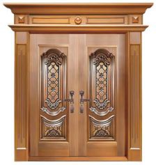 精品罗马柱双开门